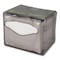 San Jamar Venue Napkin Dispenser w/Ad Inset, 6 1/2x6 1/8x6 8/9, Cap: 200, Black H4005TBK - alternate 1